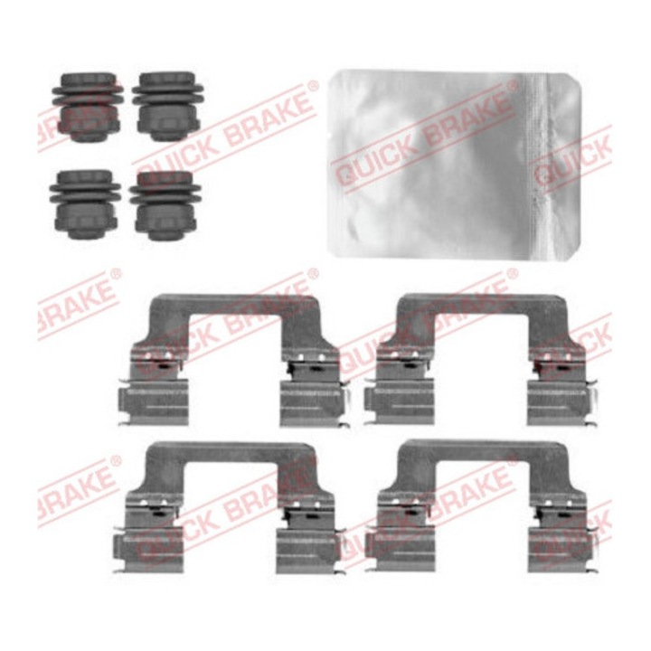 Tartozékkészlet, fékbetétek QUICK BRAKE 109-1867