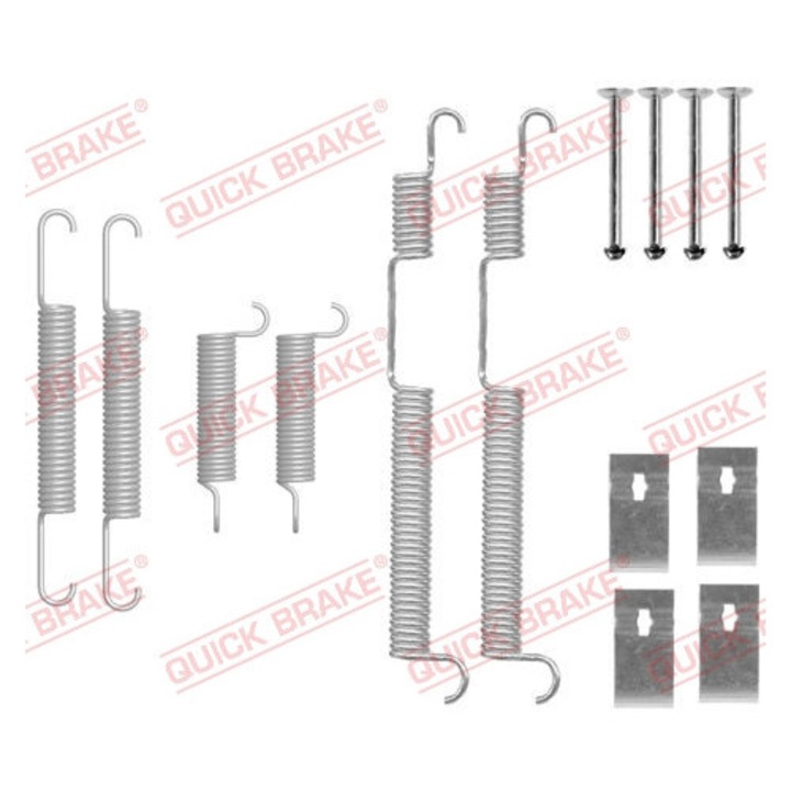 Tartozékkészlet, fékbetétek QUICK BRAKE 105-0844