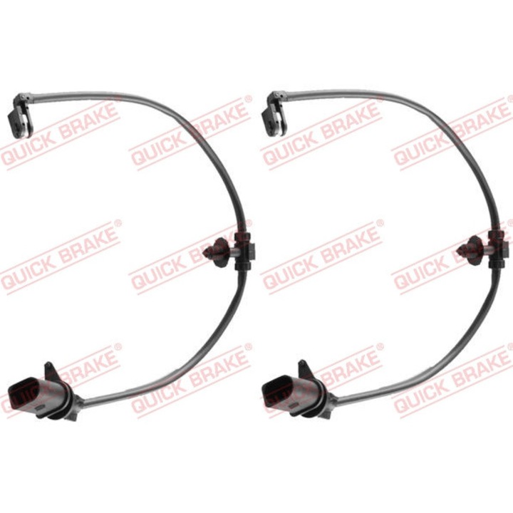 Figyelmeztető érintkező, fékbetét kopás QUICK BRAKE WS 0493 A
