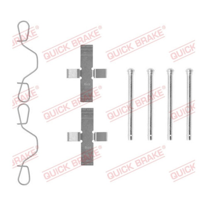 Tartozékkészlet, fékbetétek QUICK BRAKE 109-0982