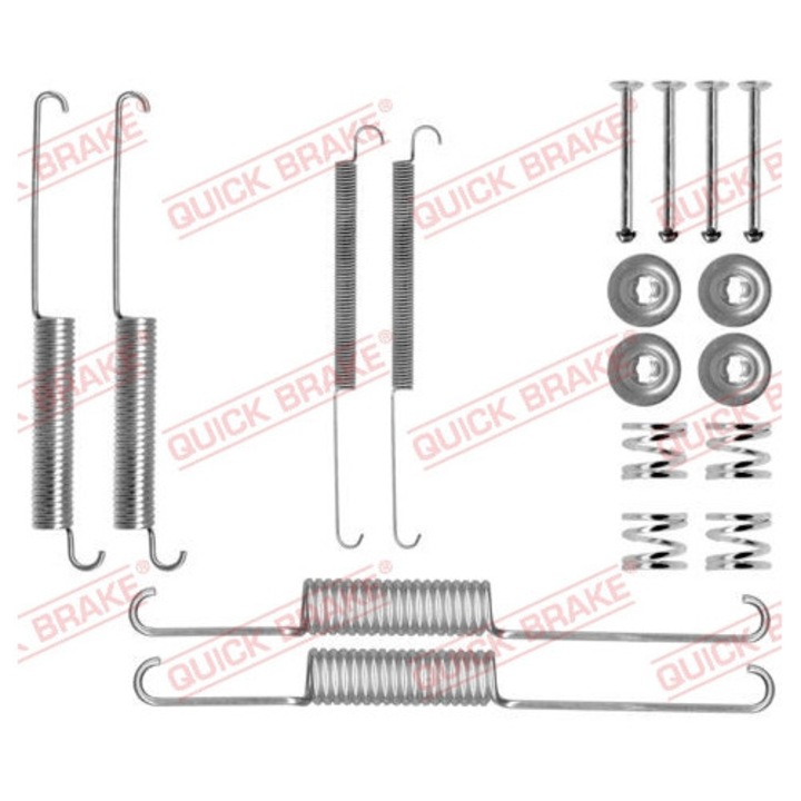 Tartozékkészlet, fékpofák QUICK BRAKE 105-0758