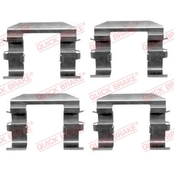 Tartozékkészlet, fékbetétek QUICK BRAKE 109-1664
