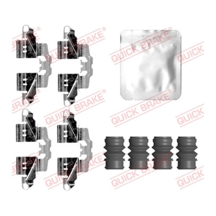 Tartozékkészlet, fékbetétek QUICK BRAKE 109-0161