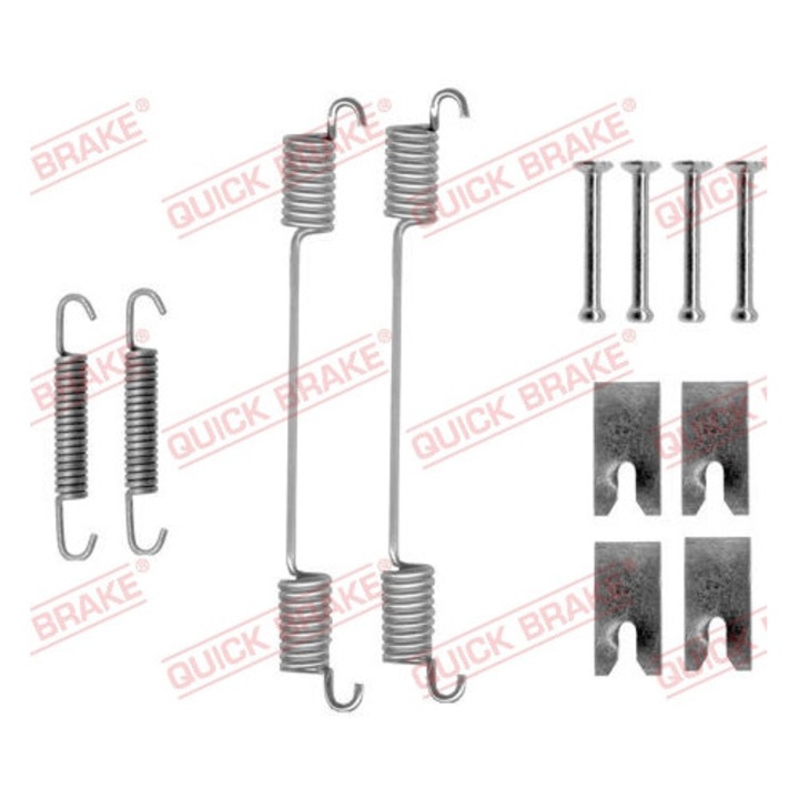 Tartozékkészlet, fékpofák QUICK BRAKE 105-0836
