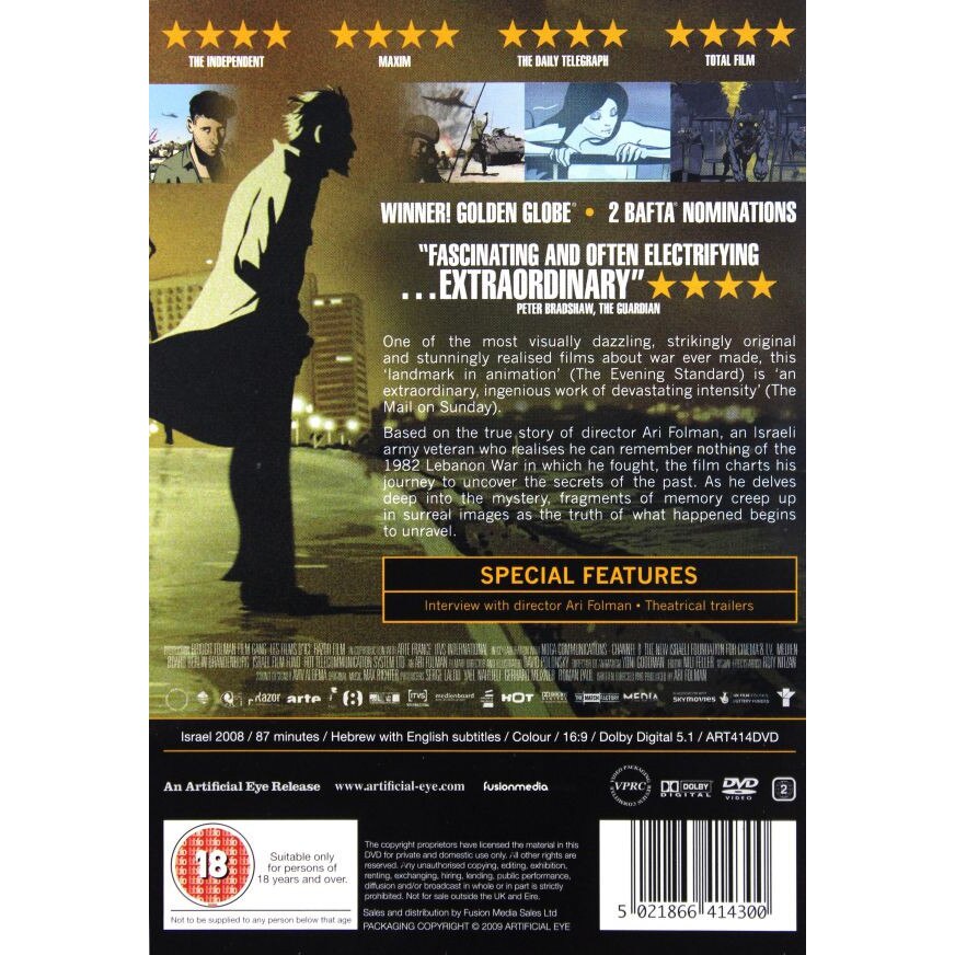 Waltz With Bashir Ari Folman [DVD] - eMAG.hu