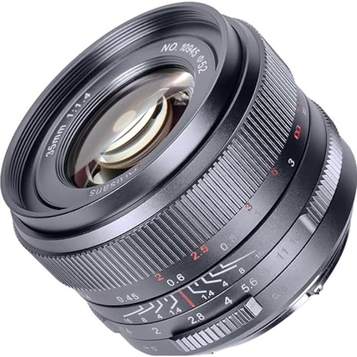 Obiectiv Manual 7Artisans 35mm F1.4 Mark III Full Frame Titanium Gray Nikon Z