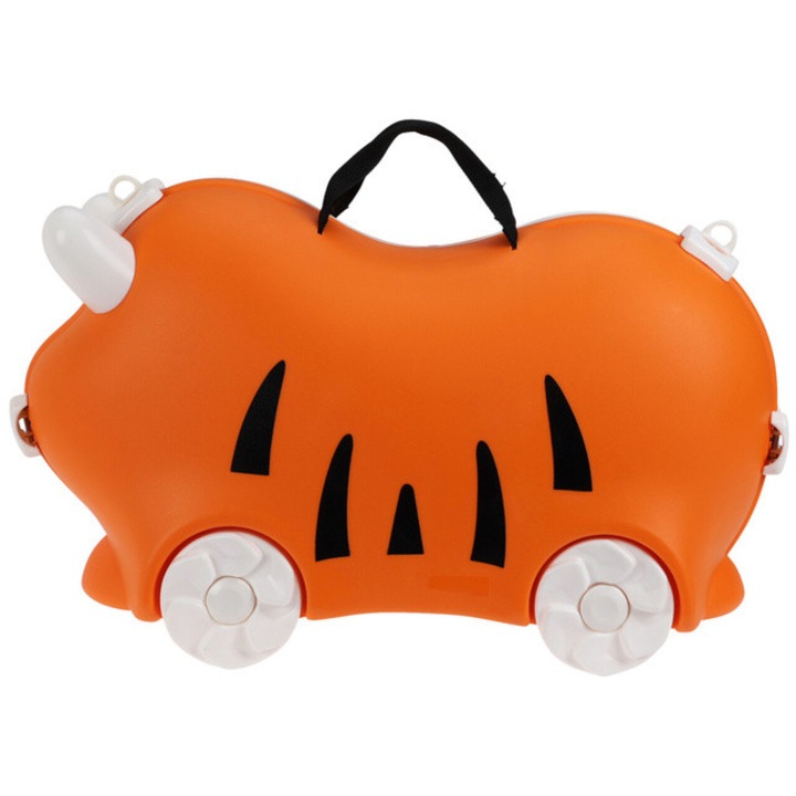 Gyerek műanyag táska, 52 x 21 x 32 cm - narancssárga