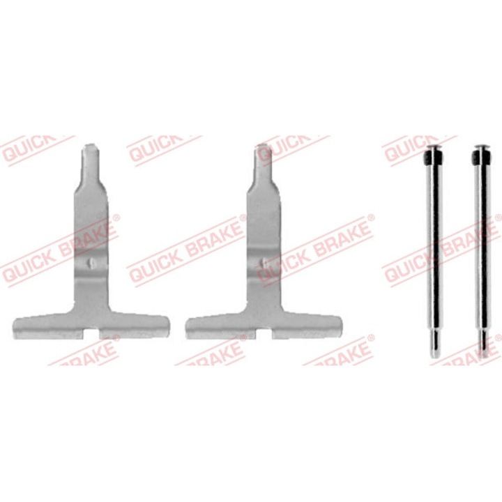 Tartozékkészlet, fékbetétek QUICK BRAKE 109-1217