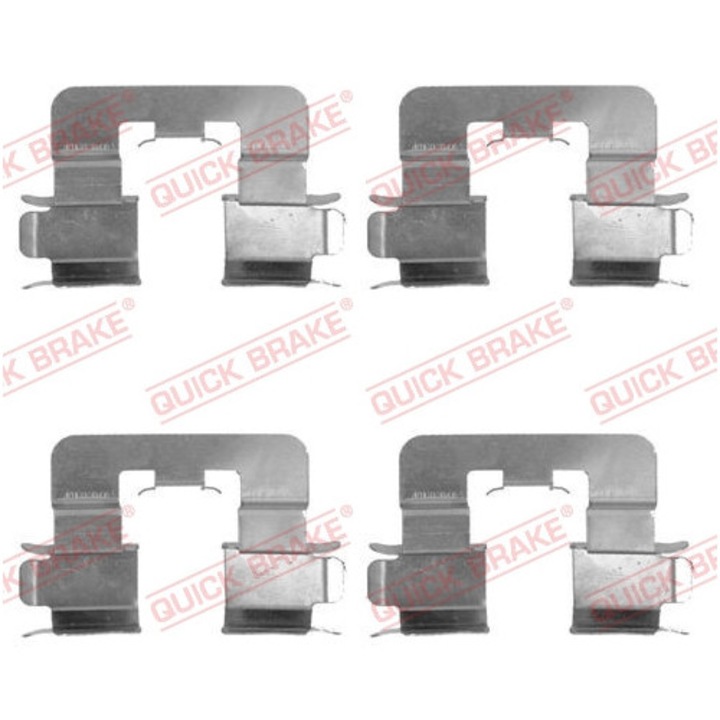 Tartozékkészlet, fékbetétek QUICK BRAKE 109-1741