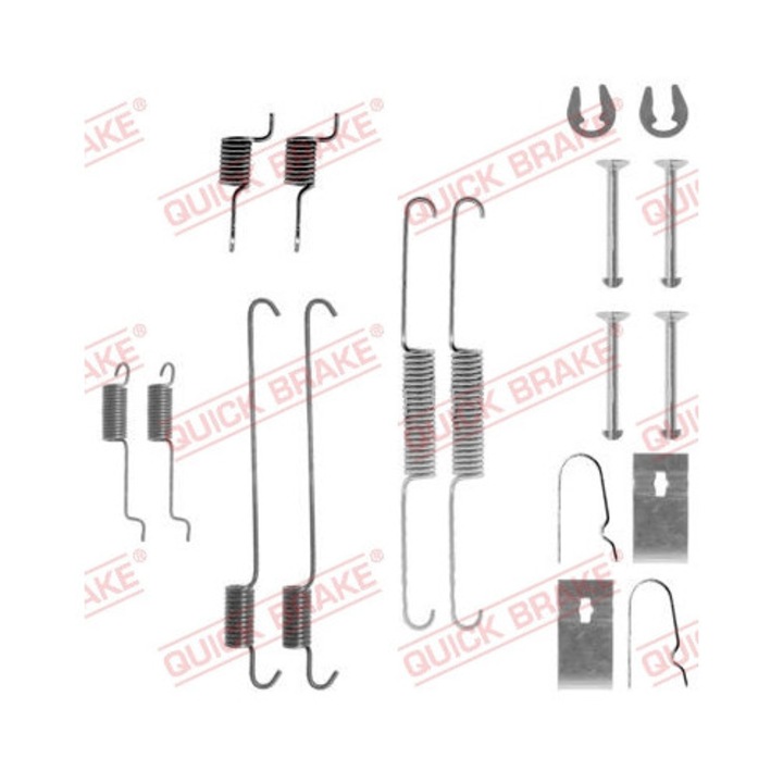 Tartozékkészlet, fékbetétek QUICK BRAKE 105-0815