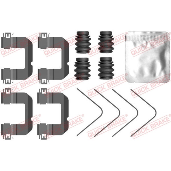 Tartozékkészlet, fékbetétek QUICK BRAKE 109-0102
