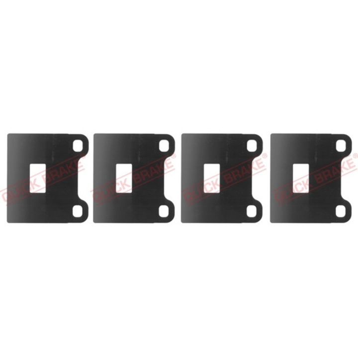 Hangszigetelő fólia, fékbetét (hátlap) QUICK BRAKE W1214