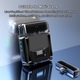 2 db-os professzionális csíptetős mikrofon szett, Noonedibs, 360º-os mindenirányú hangzás, Android/iOS kompatibilis, AI zajcsökkentés, hangszinkronizálás, plug and play, gyors töltés, 24 óra üzemidő egyetlen töltéssel, fekete