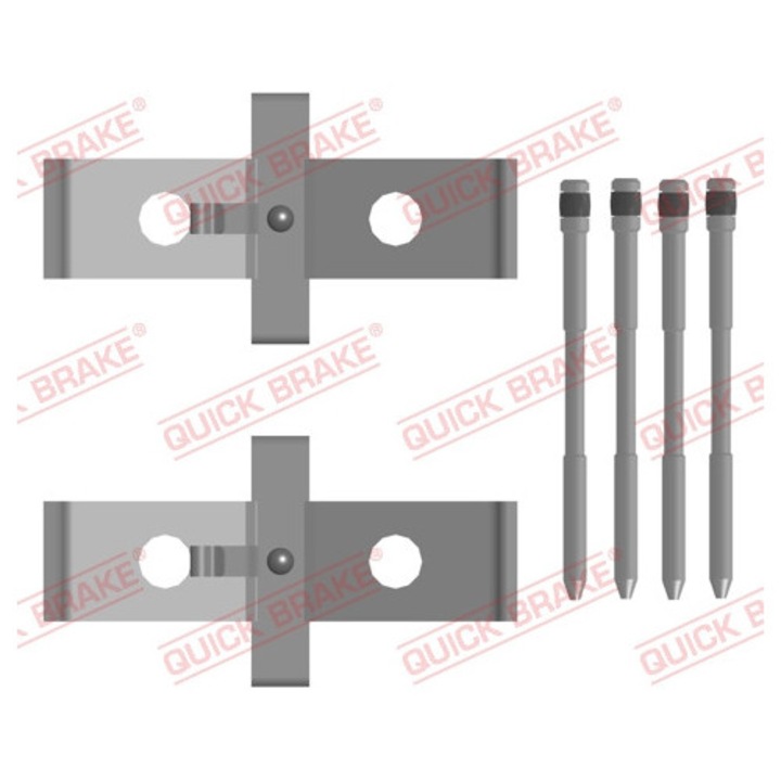 Tartozékkészlet, fékbetétek QUICK BRAKE 109-0136