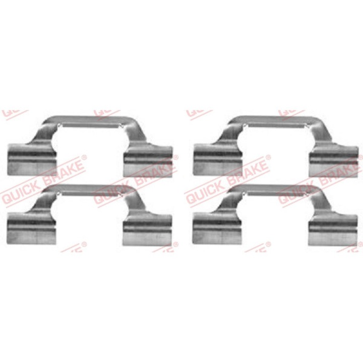 Tartozékkészlet, fékbetétek QUICK BRAKE 109-1685