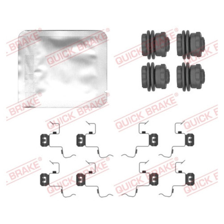 Tartozékkészlet, fékbetétek QUICK BRAKE 109-0156