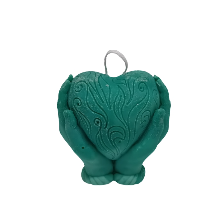 Ароматна свещ "Сърце в ръцете"