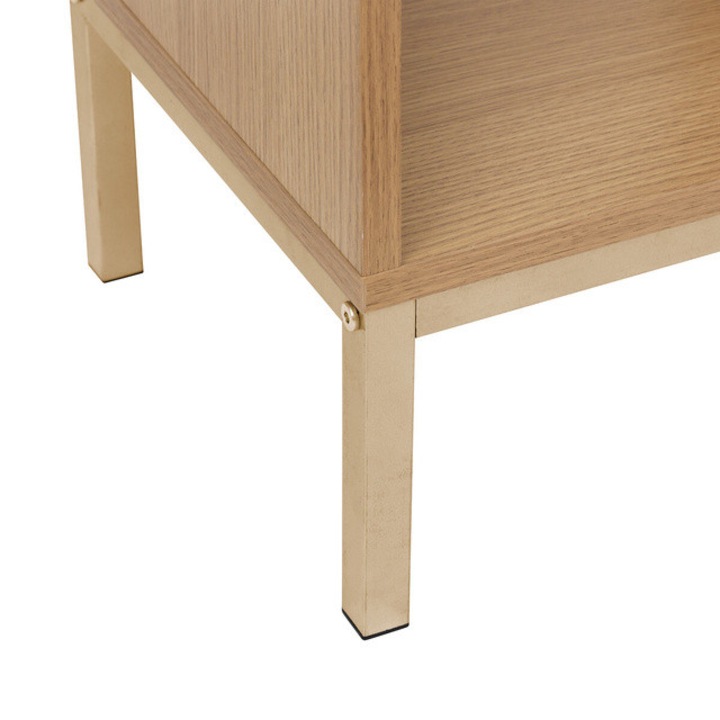 Библиотека Tasso, 5five Simple Smart, MDF, кафява