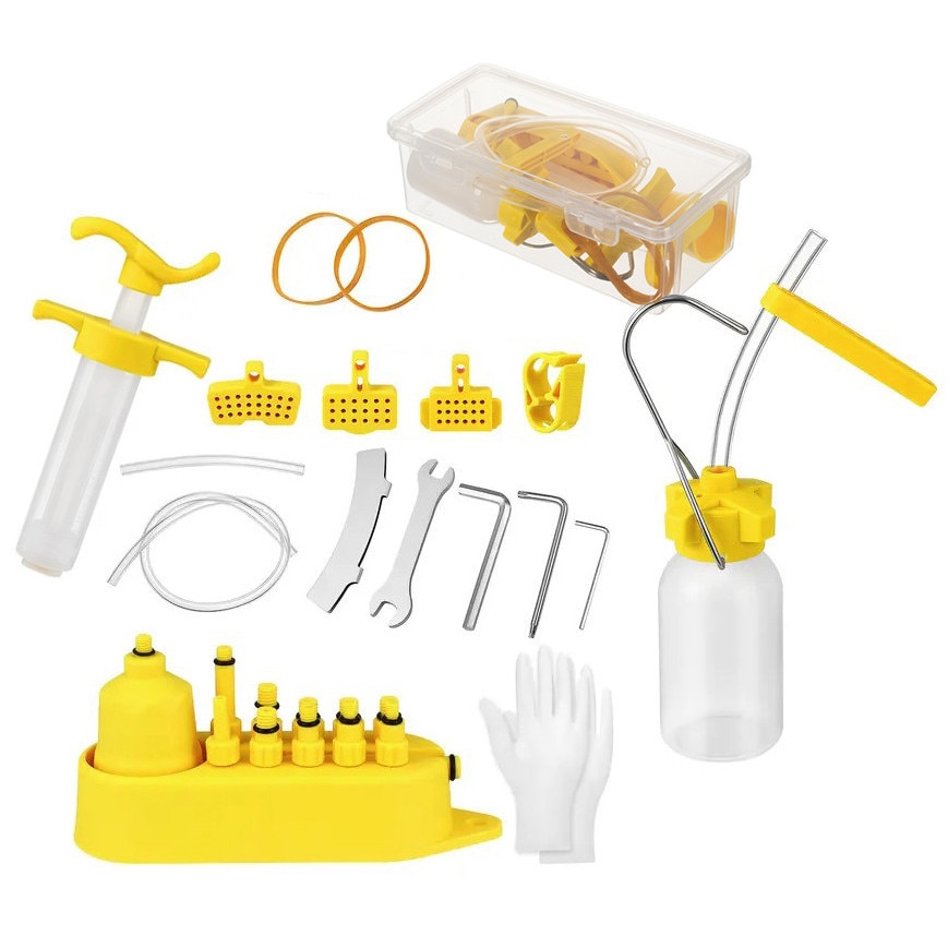 Kit pentru aerisirea franelor hidraulice de bicicleta, Zola, 30 de