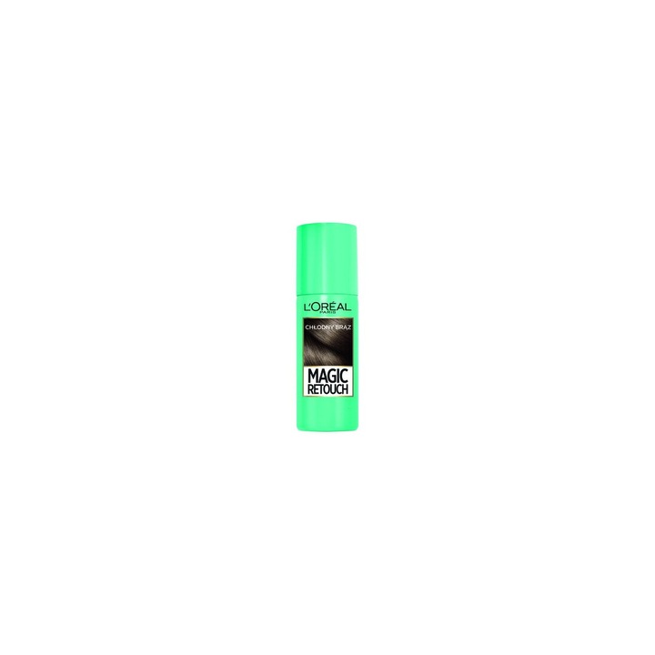 Spray retus radacini, L'Oreal Paris Magic Retouch, maro, 75ml