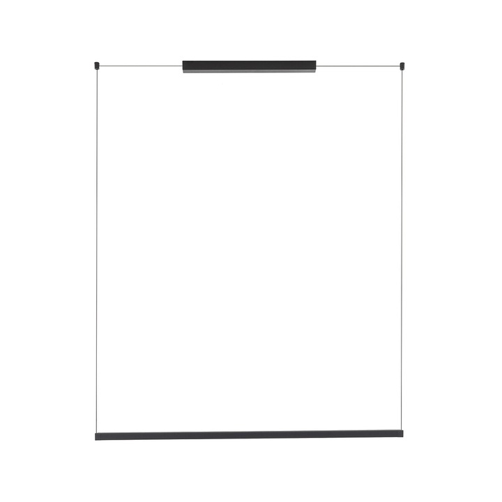 Lampa suspendata CL H LED PRO, negru, 4000K, flux 3100 lm, lungime 119 cm - NOWODVORSKI