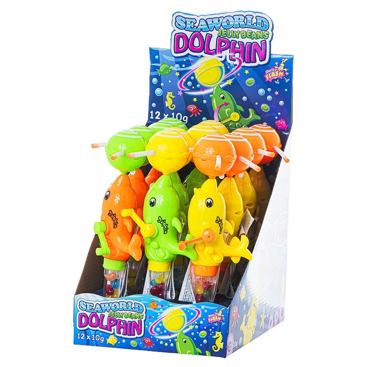 Jucarii Delfin cu Lumina si Sunet, Alex Sweets, Multicolor