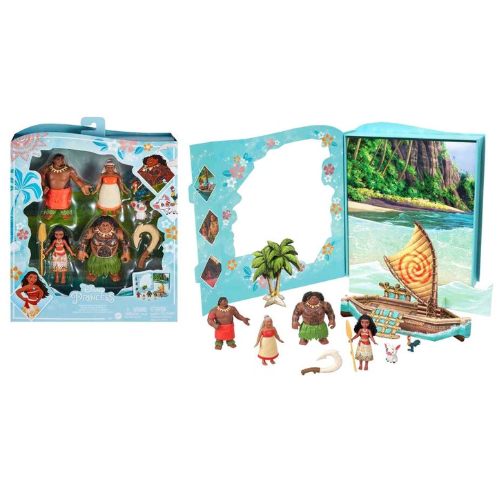 Disney Klasszikus Mesekönyv Vaiana Vaiana figurakészlet