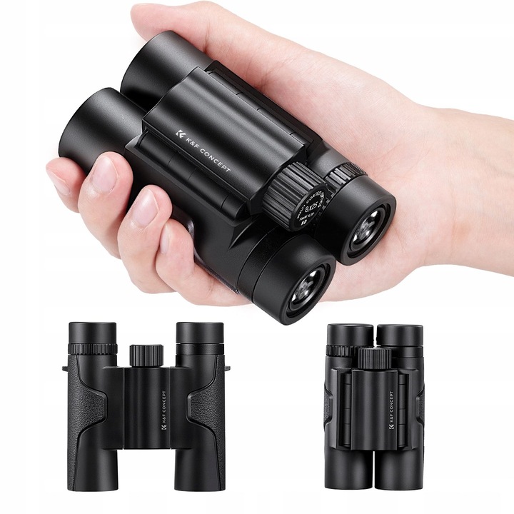 Бинокъл MINI K&F CONCEPT ZOOM 8x25mm 8x25 BaK4 стъкло IP65 + корпус KF33.092