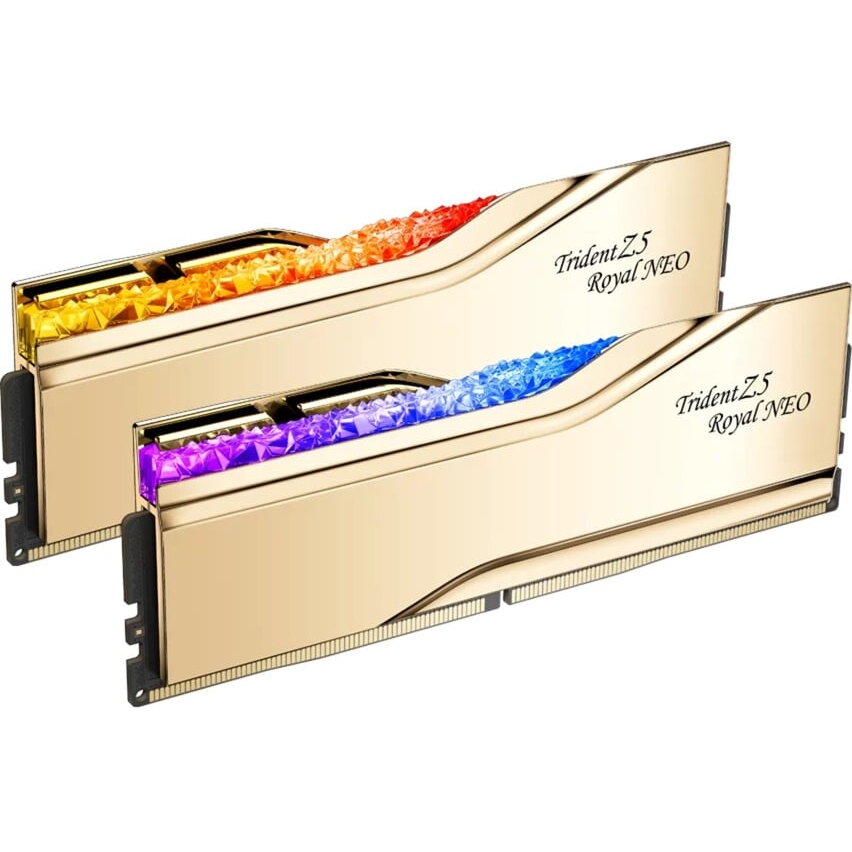 Memorie RAM G.Skill Trident Z5 Royal Neo 32GB, 6000, aur, set dual