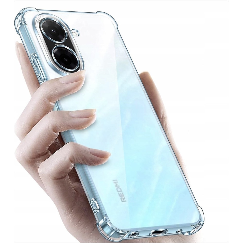 Husa pentru Xiaomi Redmi A5 4G, Silicon transparent, Antisoc, cu protectie camera, BzStore