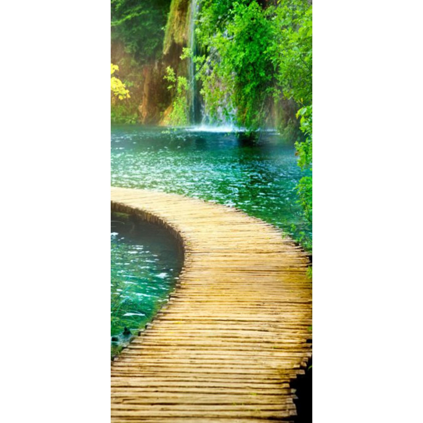 Fototapet DEGRETS 84505 Drumul spre cascada 204x097cm