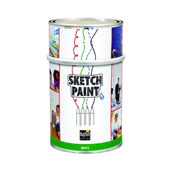Vopsea Whiteboard SchetchPaint Alb Mat 1 Litru, Matt White Vopsea Whiteboard SchetchPaint Alb Mat 1 Litru, Matt White