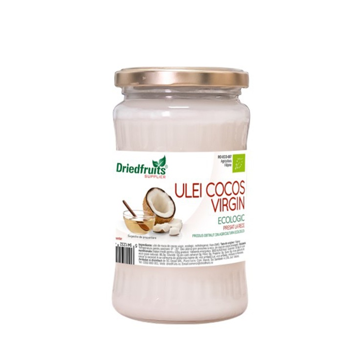 Ulei cocos presat la rece BIO 300g