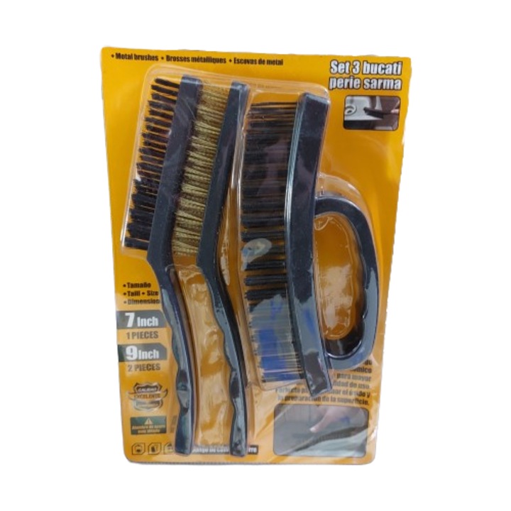 Set 3 perii sarma, 1 x 7 inch + 2 x 9 inch