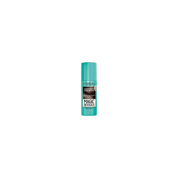 Retusáló spray, L'Oreal Paris Magic Retouch Regrowth, Sötétbarna, 75 Ml