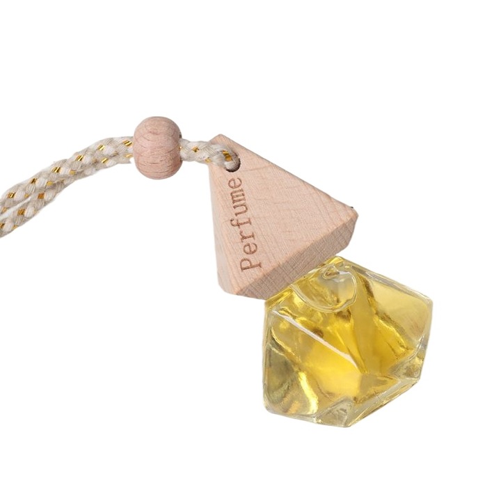 Autóillatosító, Norocos, aroma diffúzor, 2 db 10 ml-es üveg, friss illat, elegáns dizájn