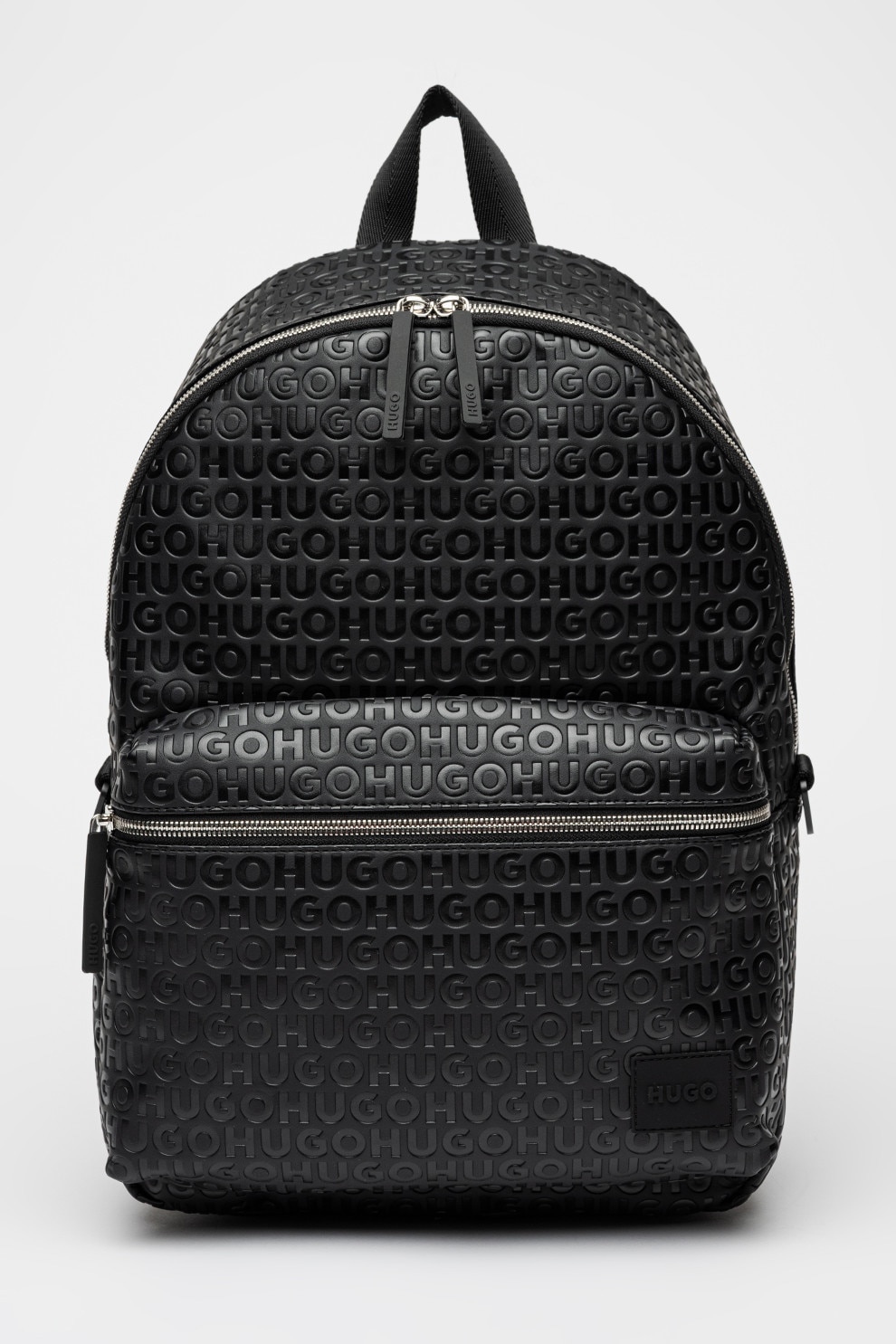 HUGO, Rucsac de piele ecologica Ethon, Negru