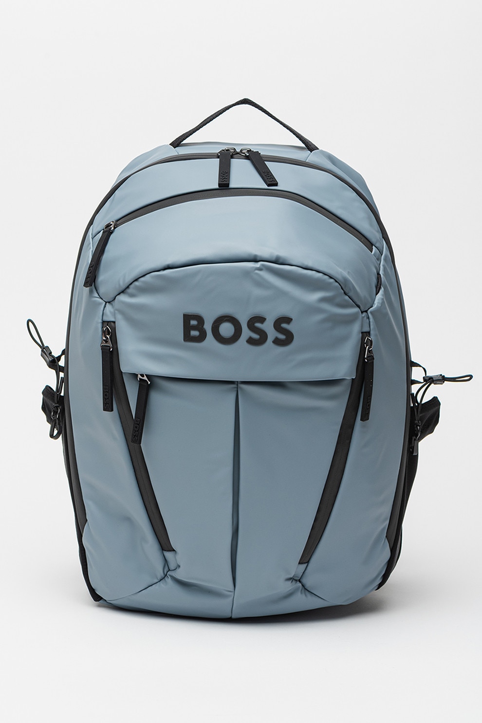 BOSS, Rucsac cu buzunare pentru sticla de apa Stormy, Albastru prafuit