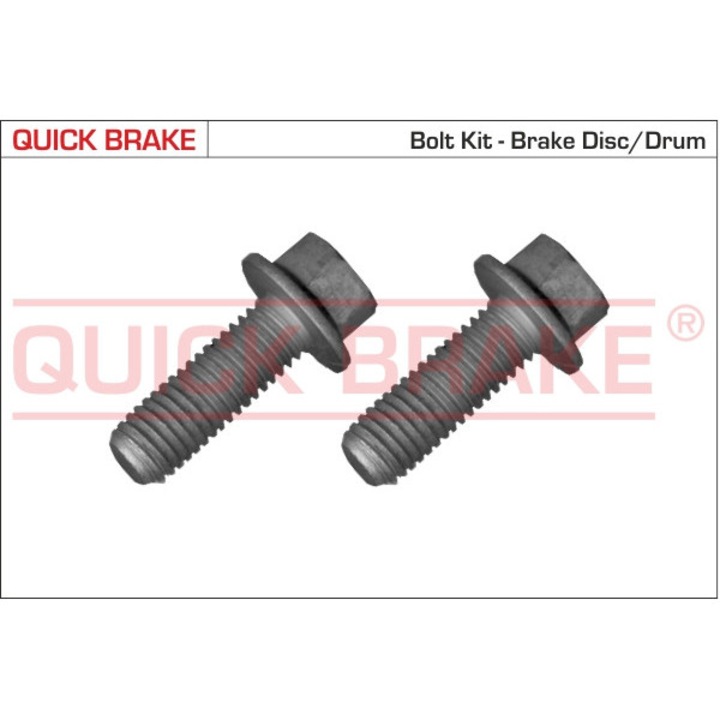 QUICK BRAKE 11558XK féktárcsa és csavar készlet, M10x1.5, 39mm, 13mm