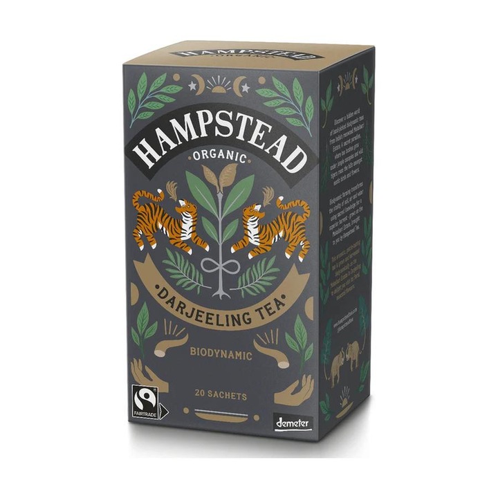 Hampstead bio Darjeeling tea - demeter 20 filter 40g