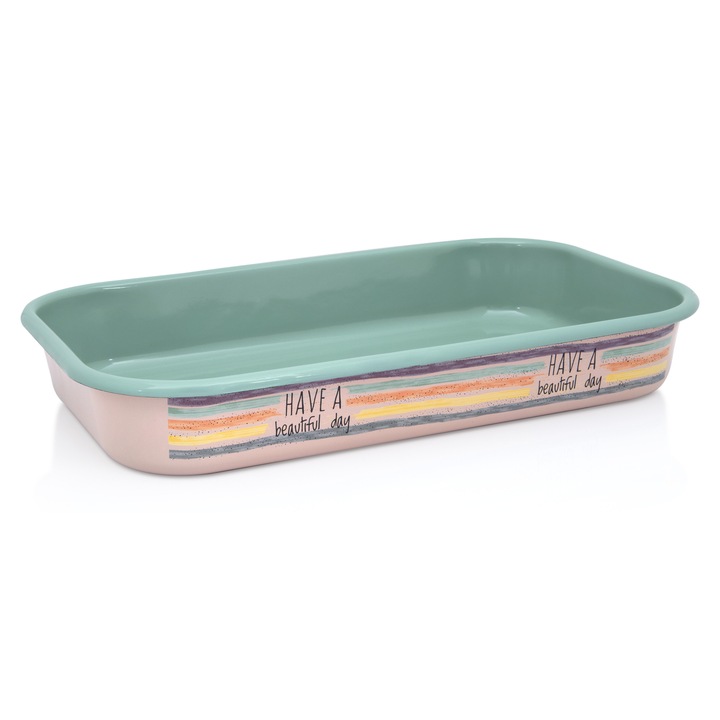 Tava 4.9l Divan Dan emailata Metalac, 38 cm