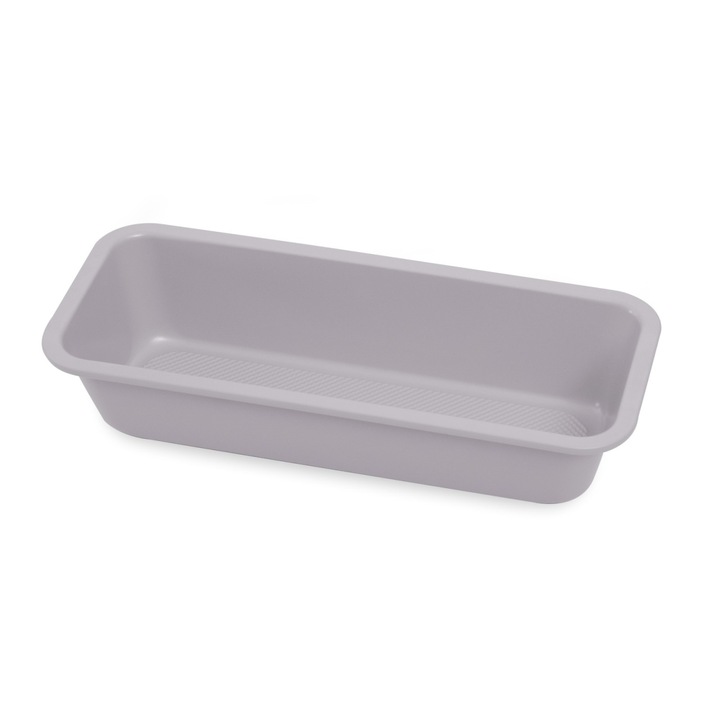 Tava chec 32x13,5 cm Taupe Berlinger Haus BH 7919, antiaderenta, gri
