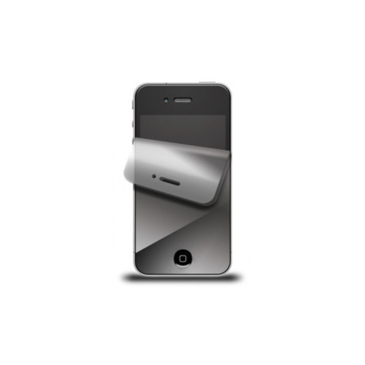 Goobay 42880 LCD kijelzővédő fólia Apple iPhone 4 G, tükrös