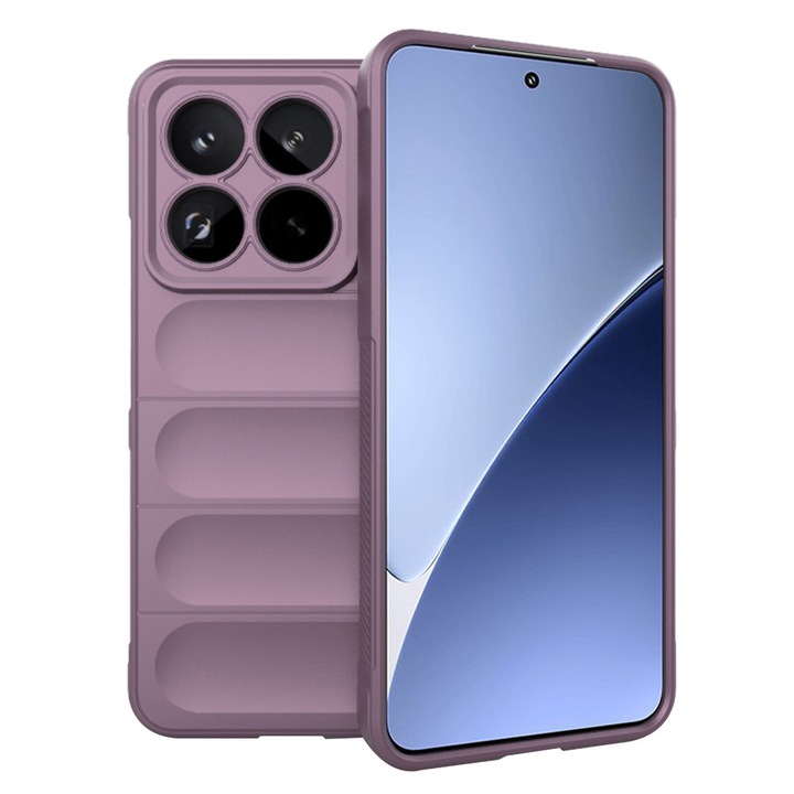 Husa pentru Xiaomi 15 Pro, Magic Shield, Stef's Cat, Mov