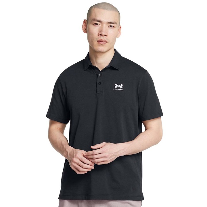 Tricou Under Armour Icon Polo 1386608-001, Barbati, Negru