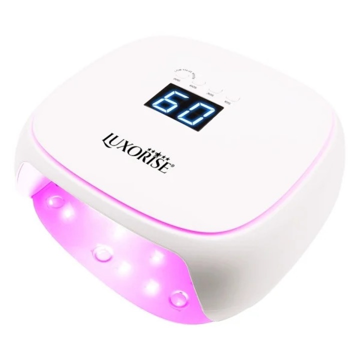 80W GlowFusion PRO UV / LED körömlámpa - LUXORISE, Fehér
