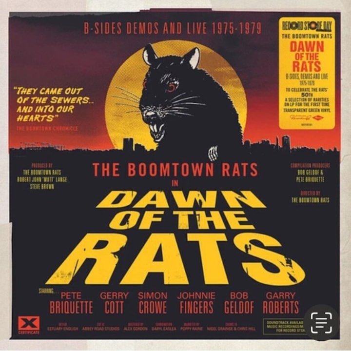 The Boomtown Rats - Dawn Of The Rats: B-Sides, Demos And Live 1975-1979 - Vinyl