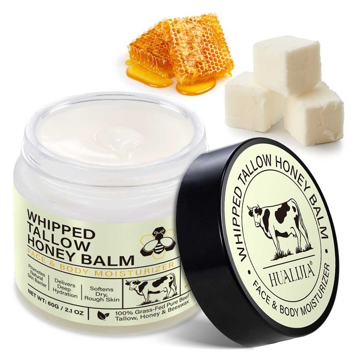 Balsam Premium 100% Pur din Seu de Vita, Ceara de Albine si Miere, Efect Regenerator, NOVA KISS®, 60 g