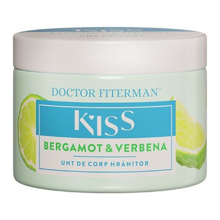 Unt de corp hranitor Kiss Bergamot si Verbena, 150ml, Fiterman