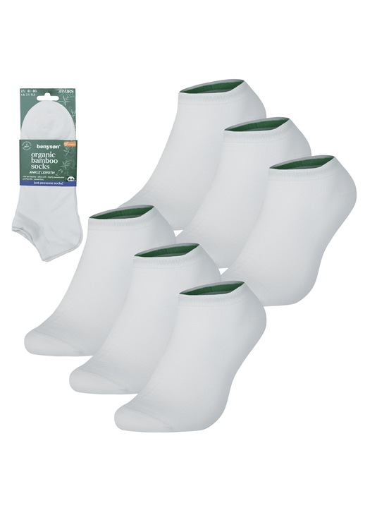 Sosete scurte pentru barbati din bambus, 3 perechi, confortabile si respirabile 41/46